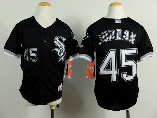Youth Chicago White Sox #45 Jordan Black MLB Jerseys